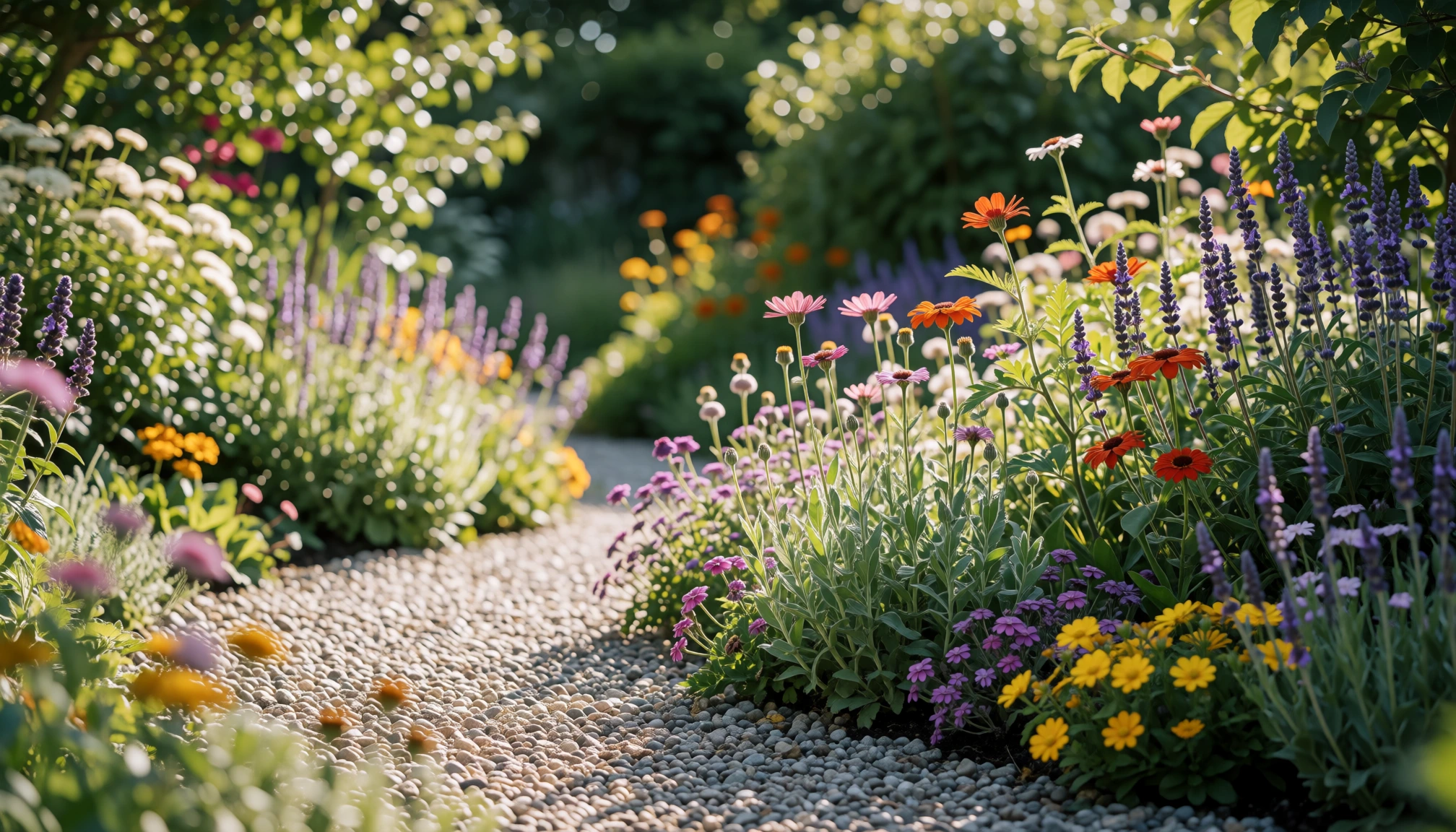 Jardin facile entretien débutant